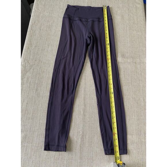 LULULEMON In Movement 7/8 Tight *Everlux 25" dark purple/Gray 4 - Picture 3 of 8